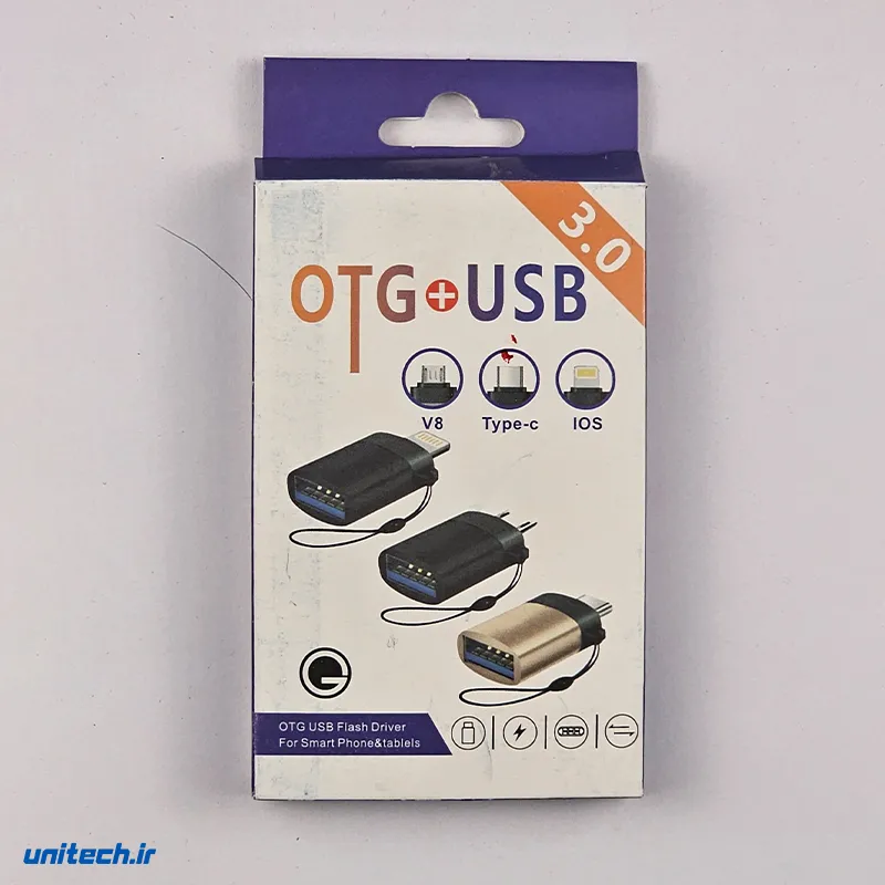 تبدیل OTG تایپ سی مدل USB3 zAcfXD